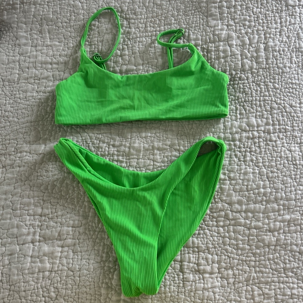 Grey Bandit x Ana Green Bikini Set